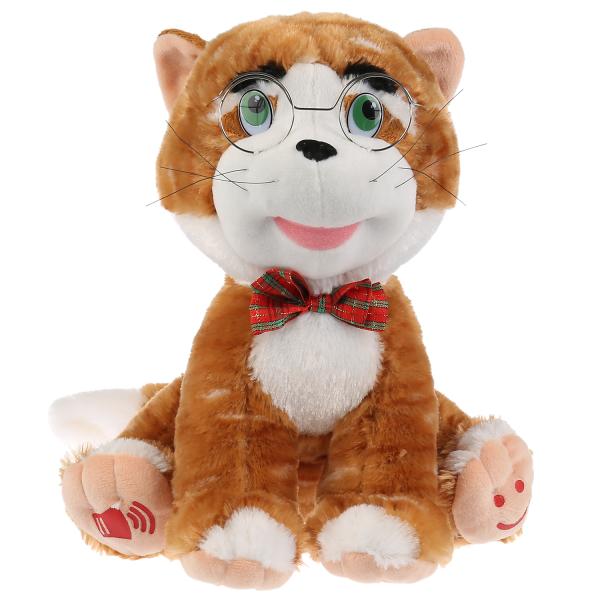 Мульти-пульти. "Ученый кот-сказочник Матвей" 25 см, М.Дружинина,муз.чип, в кор. арт.V62332-25 281524