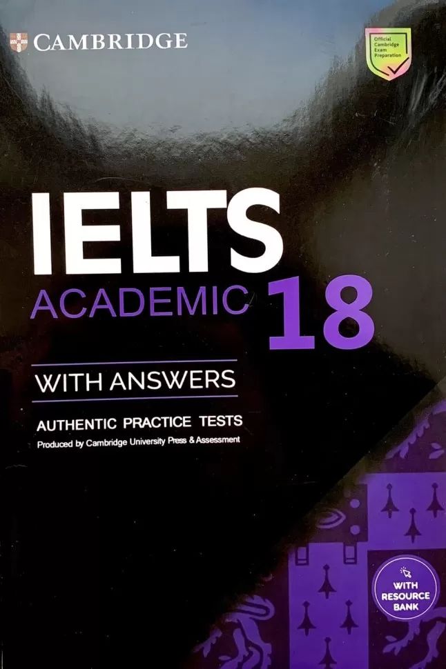 IELTS Cambridge 18 (Academic)+CD