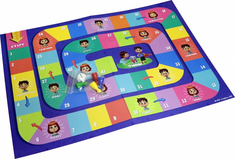 Jeu de fichiers pour les petits 2в1. Эмоции+Уроки вежливости. 42х29,7 cm. (ГеоДом)