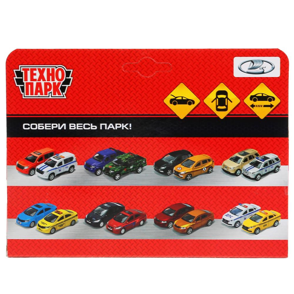 Machine en métal VAЗ-2104 ЖИГУЛИ длина 12 см, двери, багаж, инерц,бежевый, кор. Parc technologique dans le cor.2*36шт
