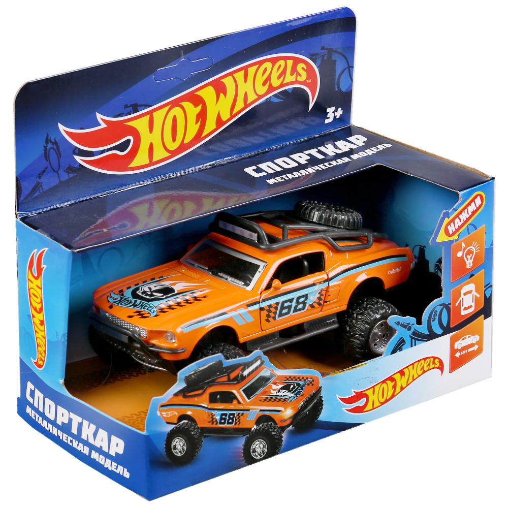 FY628-1 304277 Machine en métal noir hotwheels, 12,5 cm, double, iner, cor. Parc technologique