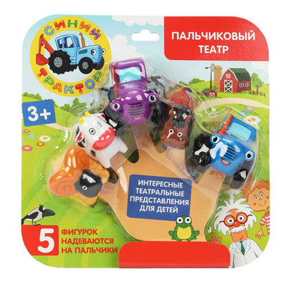 Jeu en plastique pour théâtre de cinéma, 5 pièces, blister КАПИТОШКА в кор.2*12шт
