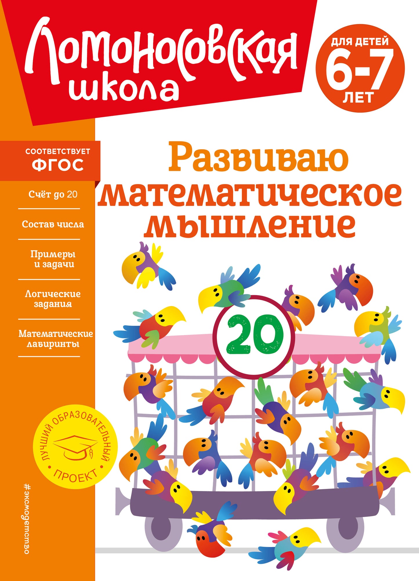 Развиваю математическое мышление: pour les enfants de 6 à 7 ans