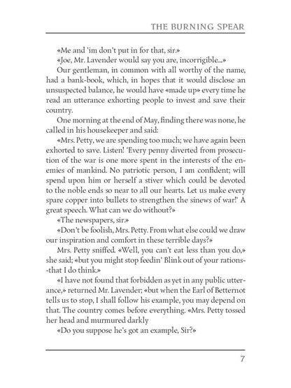 The Burning Spear = Пылающее копье: на англ.яз