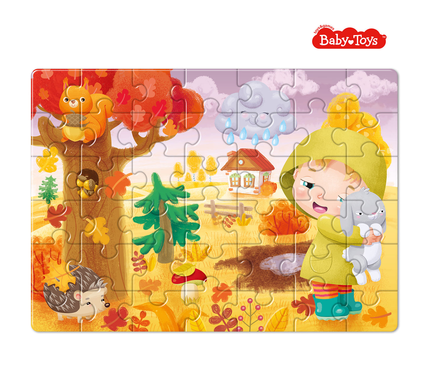 Пазл Premier puzzle "Времена года. Осень." (42 €) Jouets pour bébé