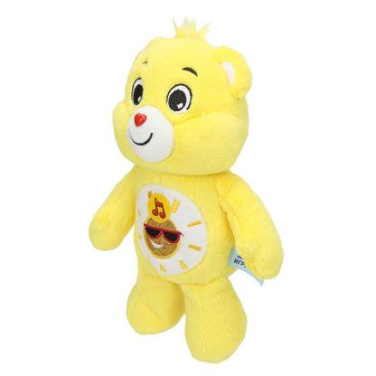 Игрушка мягкая мишка желтый 20см, озвуч. Добрые игрушки в кор.24шт