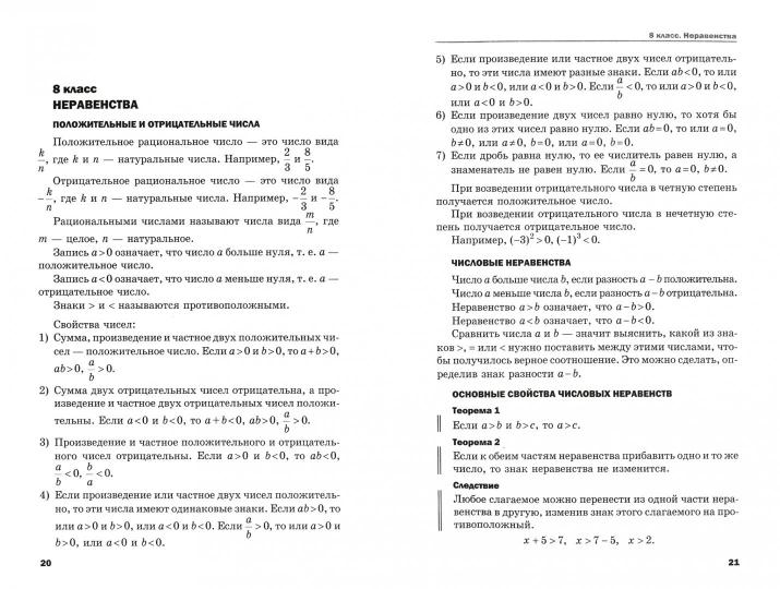 Смыкалова Алгебра. Опорные конспекты 7-9 classes. (СМИО-Пресс)