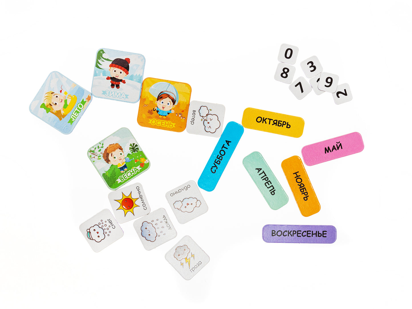Магниты "Мой календарь". Серия Магнитные истории (европодвес)