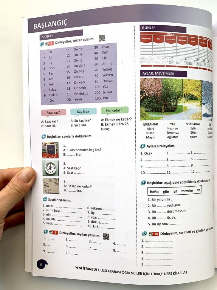 Yeni Istanbul A1 (Ders Kitabi & Calisma Kitabi)