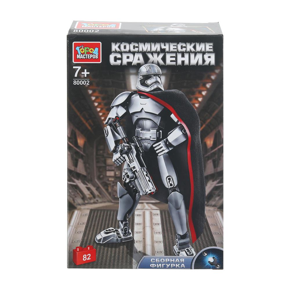 80002-ZH Конструктор сборная фигурка космические сражения, 82 jours. Grands maîtres en cor.2*36шт