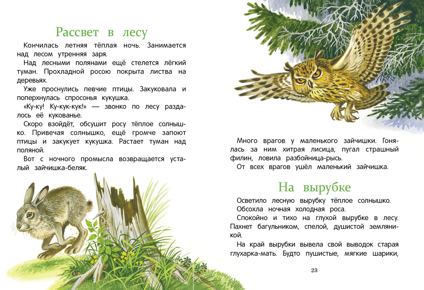 Рассказы о природе. Classement classique