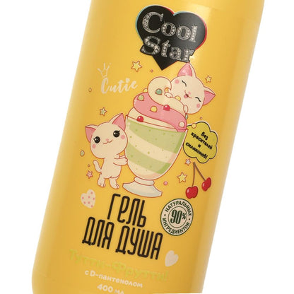 Гель для душа cutie. гель для душа тутти-фрутти 400 мл Cool Star в кор.6шт