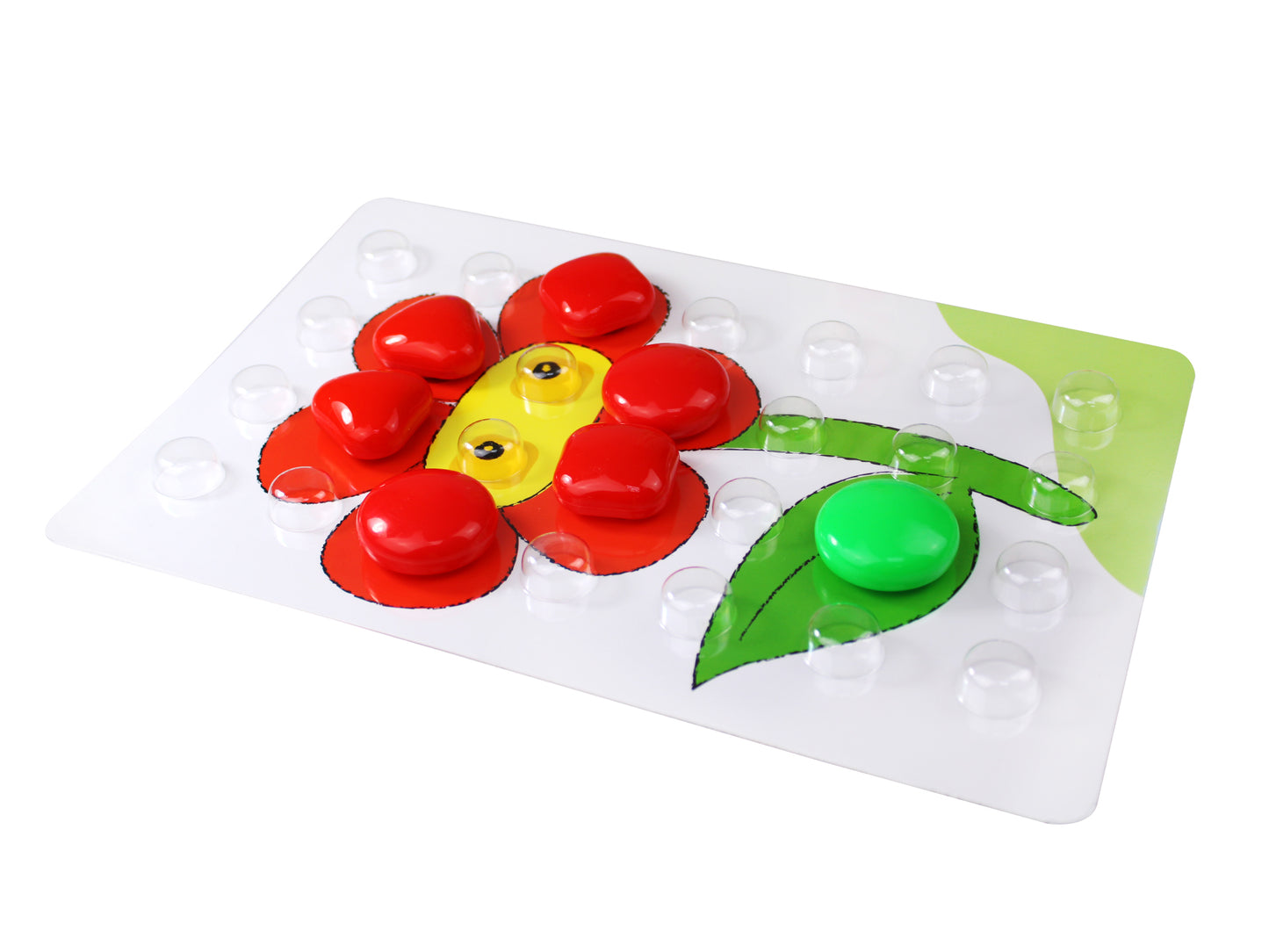 Мозаика для самых маленьких Baby Toys "Бабочка" d 40/4 цв (27 эл) nev кор