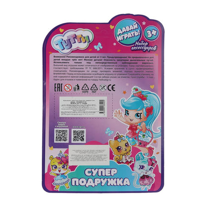 Кукла 7см, аксессуары, на блистере Тутти в кор.2*180шт