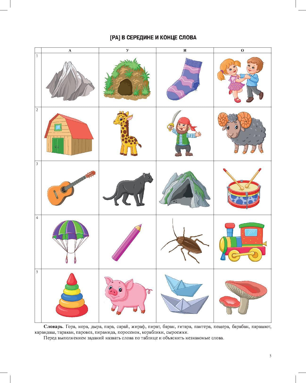 Автоматизация произношения звуков [р], [р’] в словах, словосочетаниях и предложениях. ФГОС.