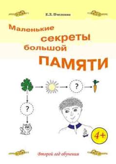 Маленькие секреты большой памяти. 2-й год обучения. Рабочая тетрадь по курсу. "Развитие внимания и памяти методами эйдетики"
