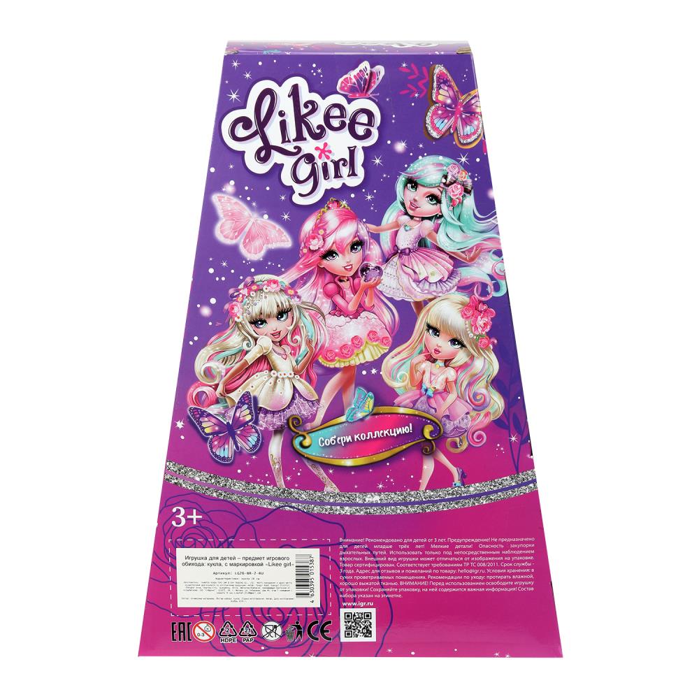 Кукла 26 см, аксессуары, в кор. LIKEE GIRL в кор.2*48шт