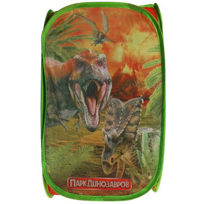 Корзина для игрушек ПАРК динозавров 36*58см ИГРАЕМ ВМЕСТЕ в кор.24шт