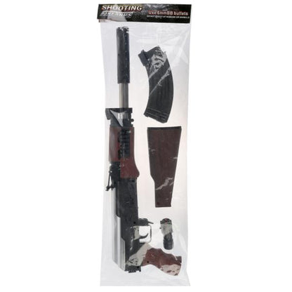 Автомат (п) с лазер. прицелом, съемный приклад 999-5 в пак. в кор.2*24шт