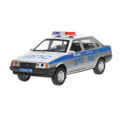 Machine en métal pour voiture LADA, vaz-21099, 13cm, en métal, cor. technologique, parc technologique, cor.2*36