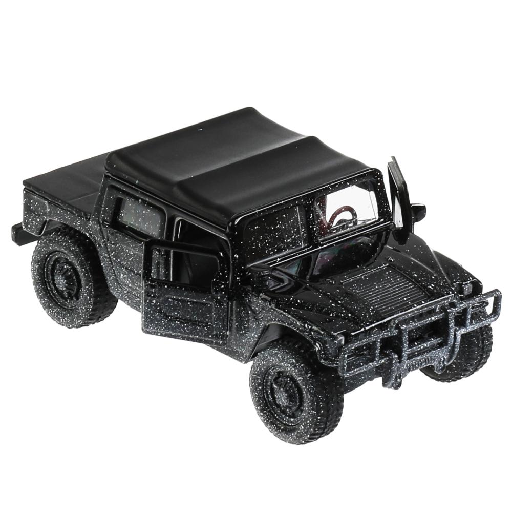 SB-18-09-H1-N(SNOW)-WB312421 Машина металл HUMMER h1 ПИКАП в снегу, 12 см, дв., баг., инерц., кор. Т