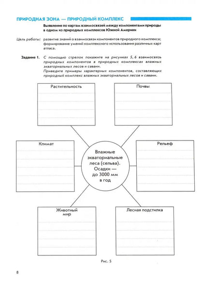География материков и океанов 7кл [Р/т+к/к]