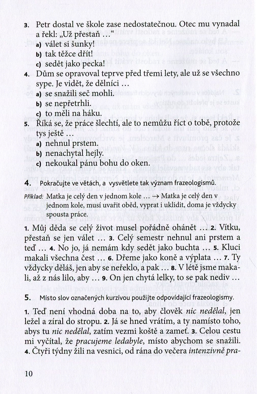 Говорим по-чешски. Пособие по развитию речи