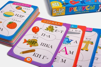 Игра настольная (карточная) Ребусы