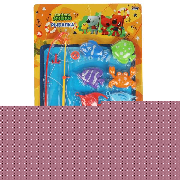 Игра рыбалка Ми-ми-мишки магнит, крючки.блист.50*31*5см ИГРАЕМ ВМЕСТЕ в кор.2*36шт