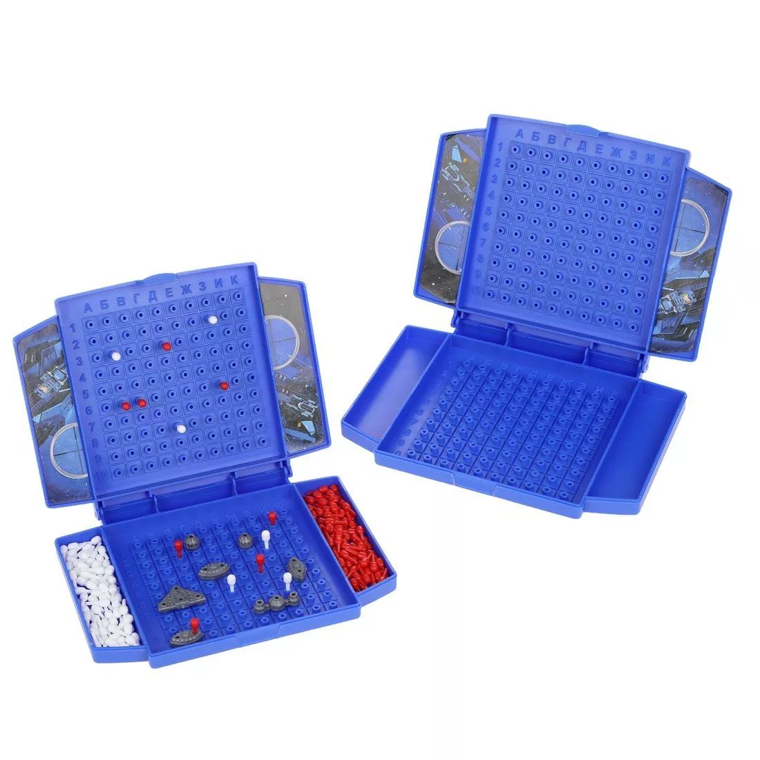 ИГРА НАСТОЛЬНАЯ "КОСМОБОЙ" (МИНИ) в кор.10шт