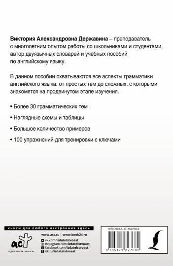Полная грамматика английского языка в схемах и таблицах