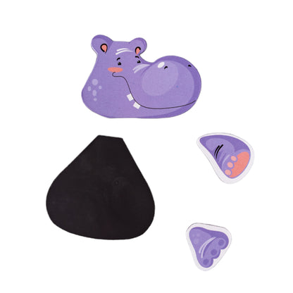 Игра магнитная "Всякая всячина. Зоопарк" (6 зверей). Серия Магнитные истории (европодвес, 6 х10шт) а