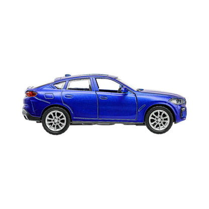 Modèle en métal BMW X6 10 cm, double, inertie, parc technologique, couleur 2x120 pouces