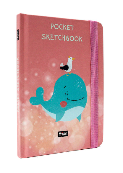 MyArt. Pocket СКЕТЧБУК. МИЛЫЙ КИТЁНОК