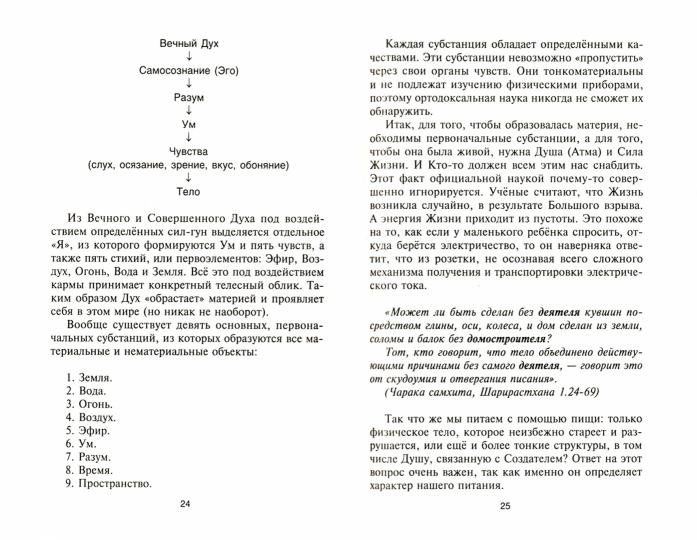 Питание в благости