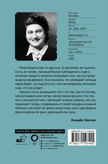 C'est Holocosta. Дневник Рении