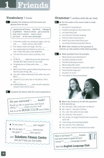 New Total English Intermediate Workbook with Key. + CD