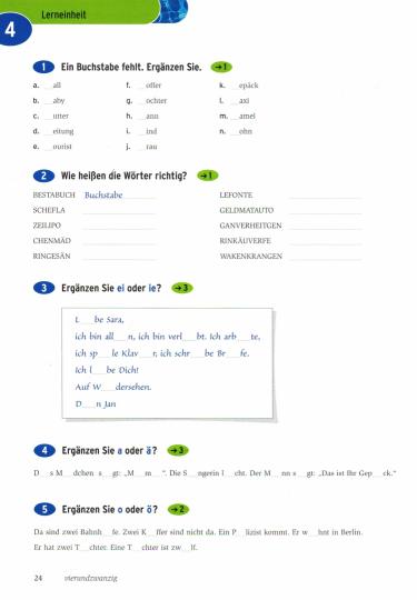 Lagune 1. Arbeitdbuch; Deutsch en tant que Fremdsprache
