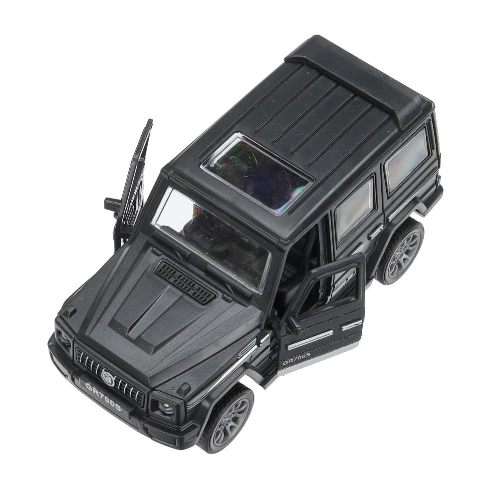 Машина пластик MERCEDES-BENZ G-CLASS 12 см, инерц, черный, кор. Технопарк в кор.2*120шт