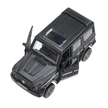 Машина пластик MERCEDES-BENZ G-CLASS 12 см, инерц, черный, кор. Технопарк в кор.2*120шт
