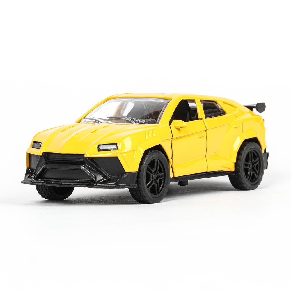 Машина металл свет-звук lamborghini urus 12см,св/зв, двер.инерц.,кор. Parc technologique dans le cor.2*48шт