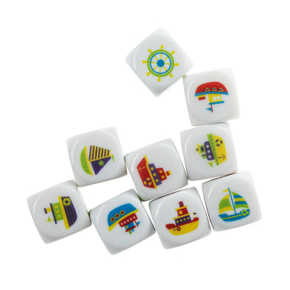 ИГРА НАСТОЛЬНАЯ "КОРАБЛИКИ" (ЖЕСТЯНАЯ КОРОБОЧКА) в кор.42шт