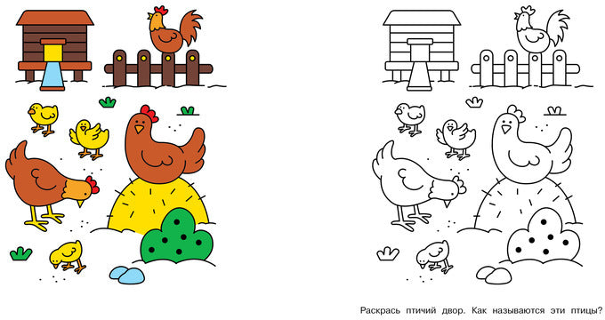 Раскраски по образцам (5-6 lettres)
