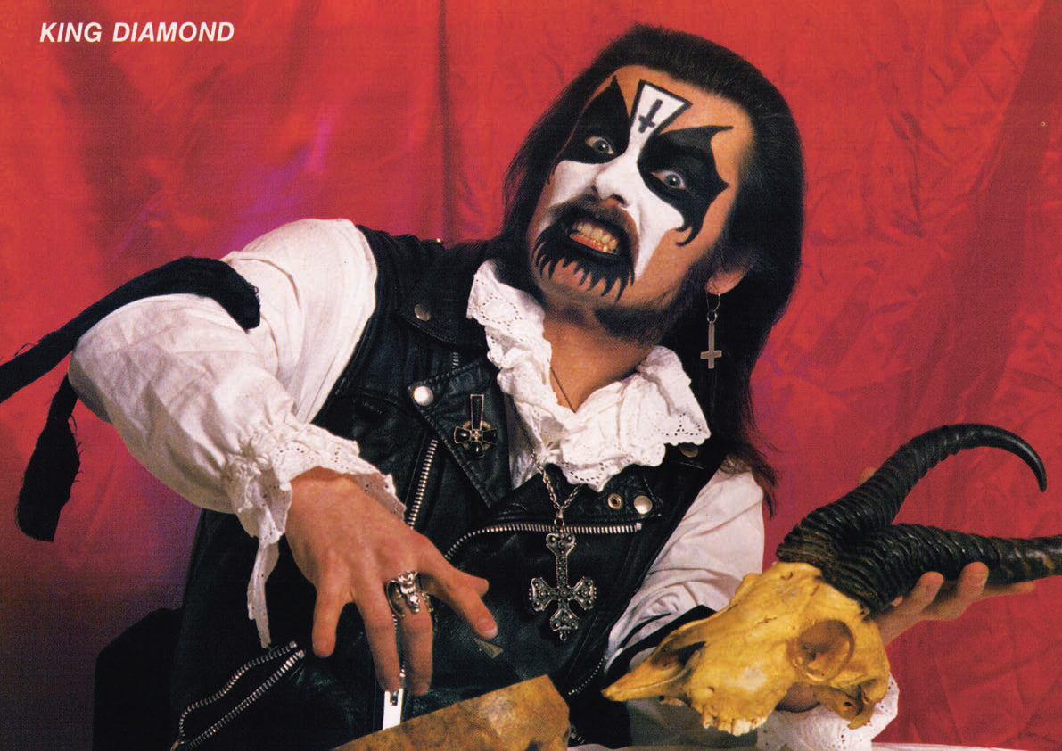 Постер. Звезды металла. King Diamond. Формат А3.