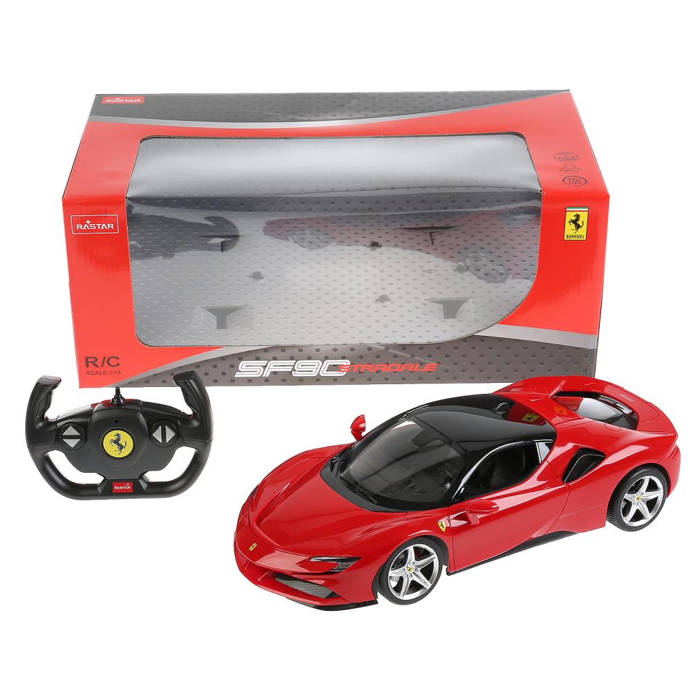 Machine pour Ferrari SF90 Stradale 1:14, avec une couleur claire. Rastar en cor.6шт