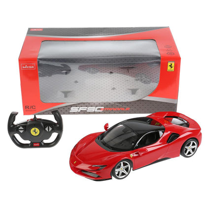 Machine pour Ferrari SF90 Stradale 1:14, avec une couleur claire. Rastar en cor.6шт