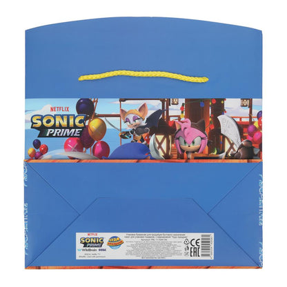 Пакет-коробка Sonic Соник l, 20*28*13 см ЧУДО ПРАЗДНИК в кор.8*12шт