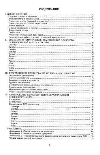 Le Rabochiй журнал воспитателя детского сада. ФГОС