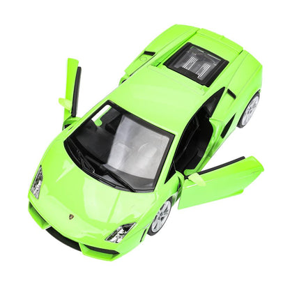 Machine en métal pour voiture lamborghini gallardo lp 560-4, 18 cm, double, sac de transport technologique dans la couleur 2*6 pouces