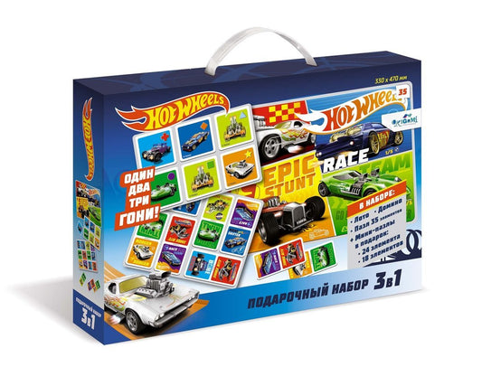 Origami. Набор Подарочный 3в1 Hot Wheels арт.05907